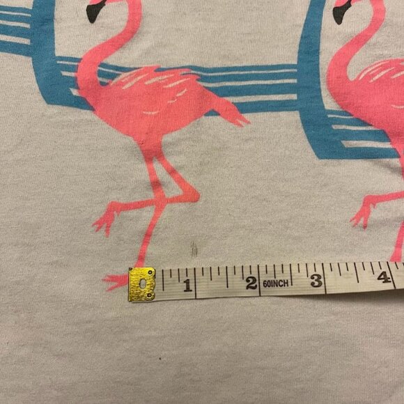 Vintage Flamingo Single Stitch Tank Top - Picture 5 of 8